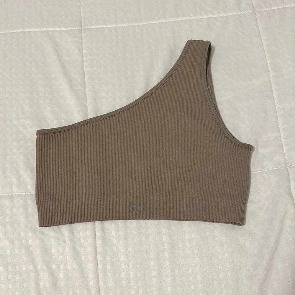 Set Active One-Shoulder Bra
